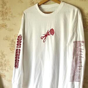 Knocked Loose Spring Tour Long Sleeve T-Shirt | Scissors Rose Graphic | Size M